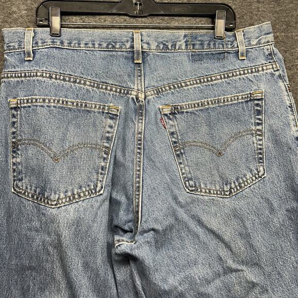 Levis Jeans Mens 40x32 Blue Cotton Denim 560‎ Comfort Fit Western Cowboy 90s Vtg - Picture 5 of 8